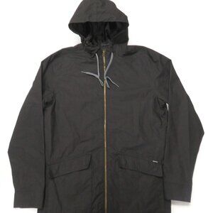 Unsound Surf Hoodie Zip Jacket Mens Medium Black